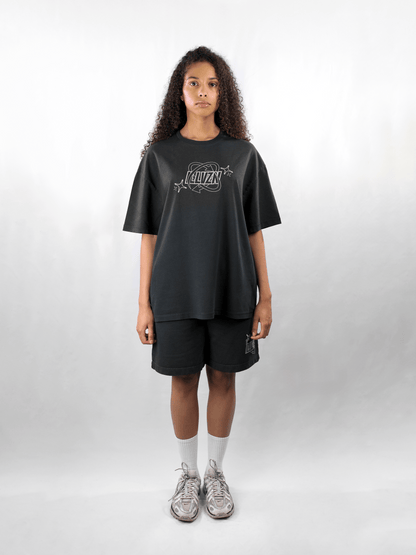 Summer Stress - Tee - Washed Black