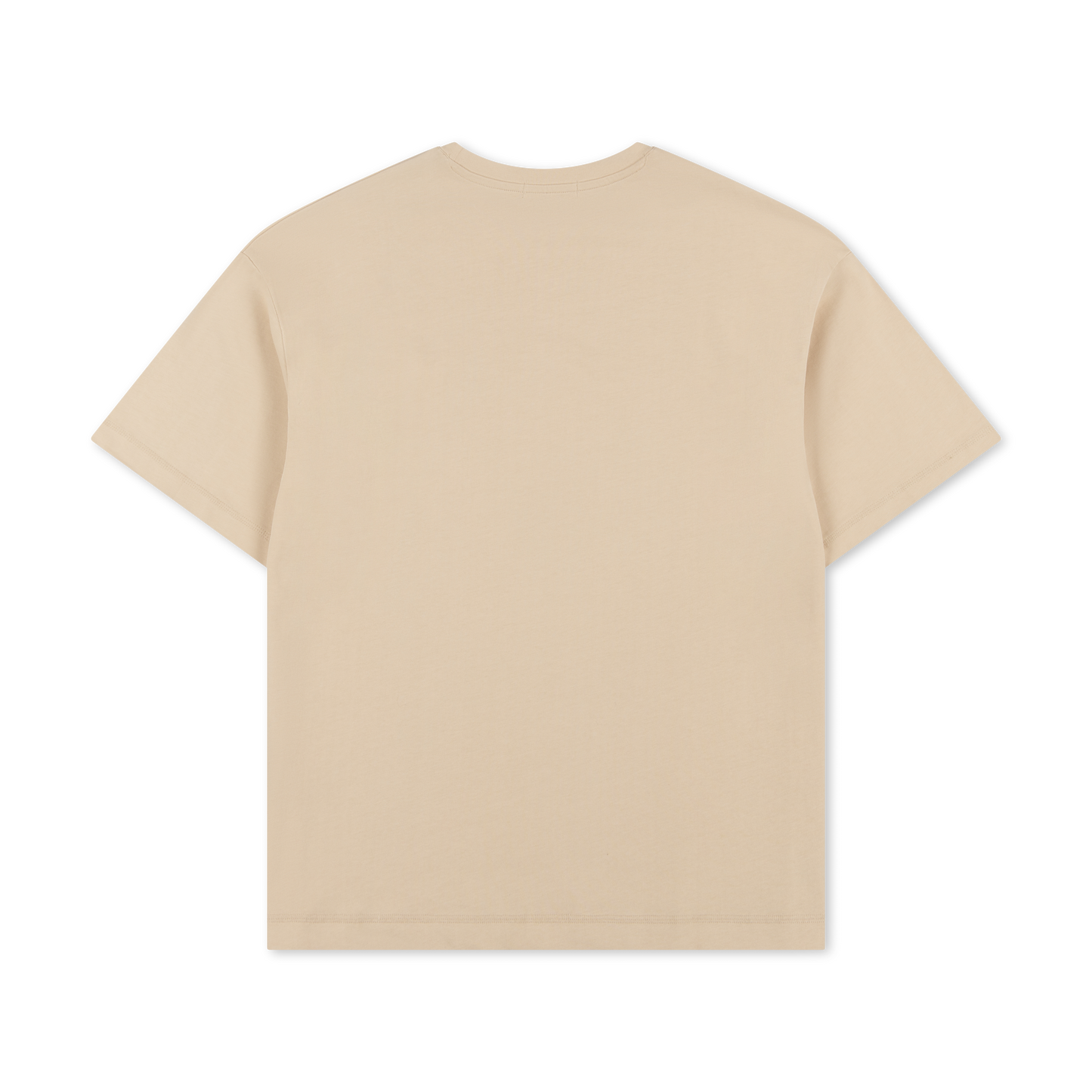 STAPLD TEE | ALMOND MILK