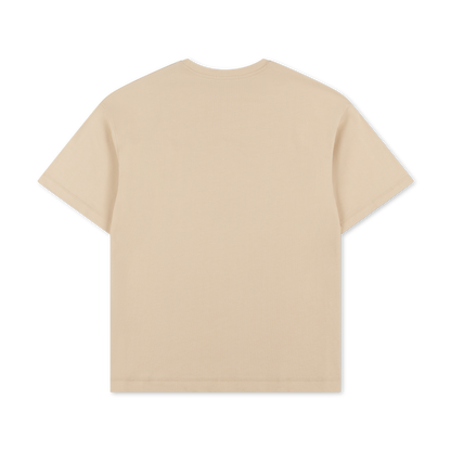 STAPLD TEE | ALMOND MILK