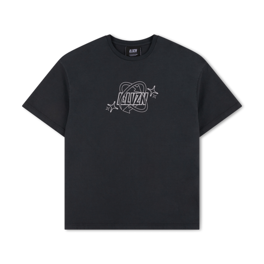 SS TEE | WASHED BLACK