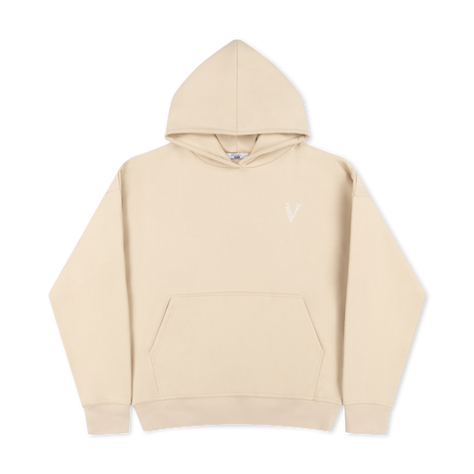 STAPLD HOODIE | ALMOND MILK