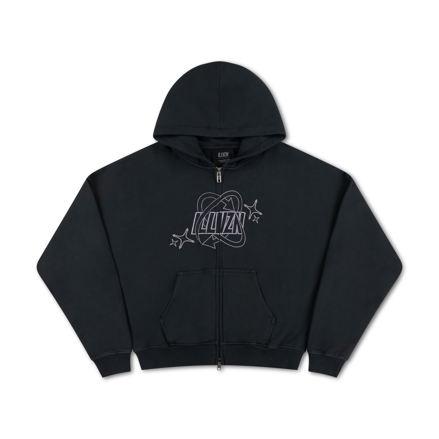 SS HOODIE | WASHED BLACK