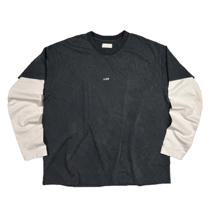 SHDW MOCK SLEEVE TEE